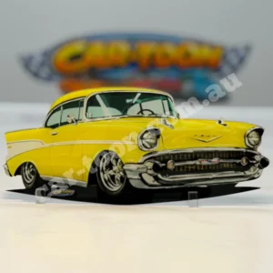 1957 Chevy - Yellow