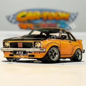 1977 A9X Torana Hatchback - Papaya Orange
