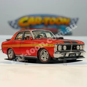 1971 XY GTHO Phase III - Track Red