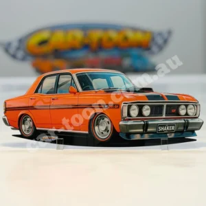 1971 XY Falcon GT - Vermillion Fire
