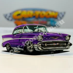 1957 Chevy - Purple
