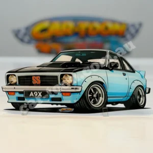 1977 A9X Torana Hatchback - Opaline Blue