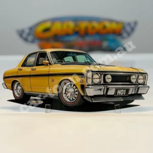 1969 XW GTHO - Grecian Gold