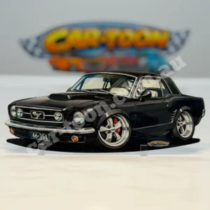 1966 Mustang Coupe - Black