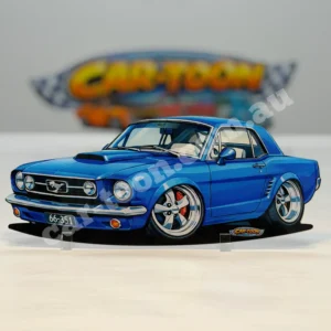 1966 Mustang Coupe - Blue
