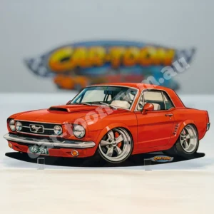 1966 Mustang Coupe - Red