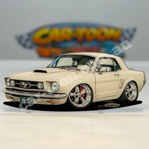 1966 Mustang Coupe - White